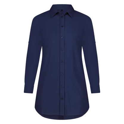 Blouse Long LS | Ink Blue