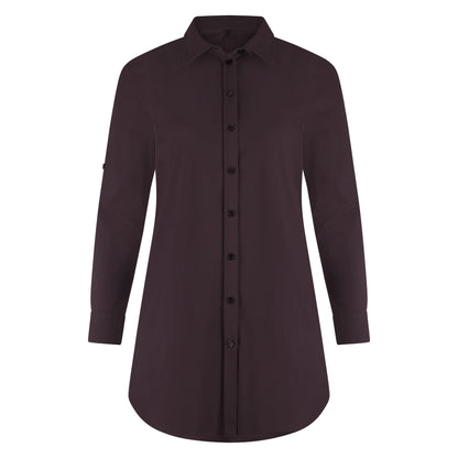Blouse Long LS | Prune