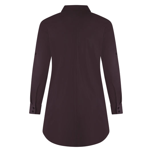 Blouse Long LS | Prune