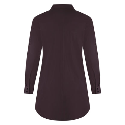 Blouse Long LS | Prune