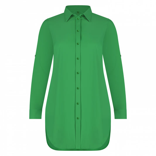 Blouse Long LS | Forest Green