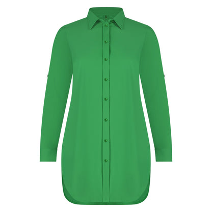 Blouse Long LS | Forest Green