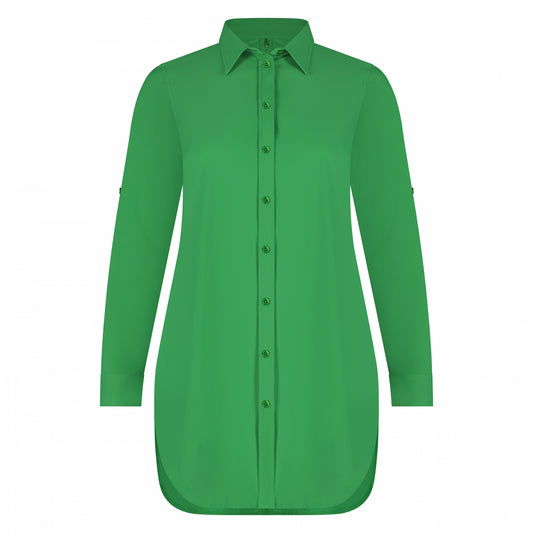 Blouse Long LS | Forest Green