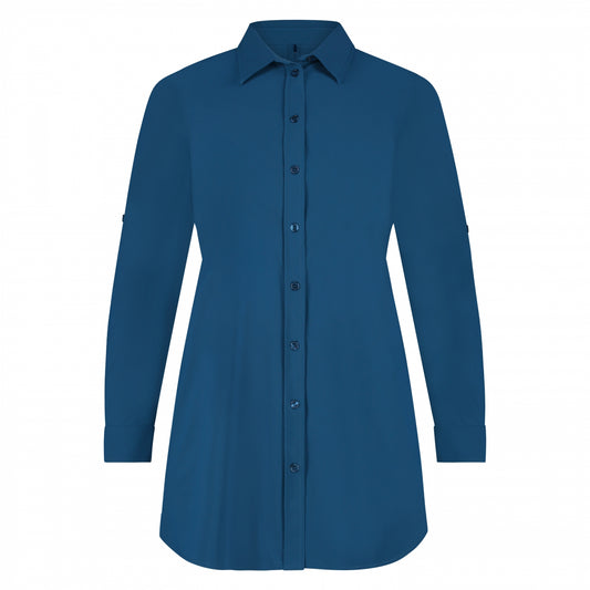 Blouse Long LS | Indigo