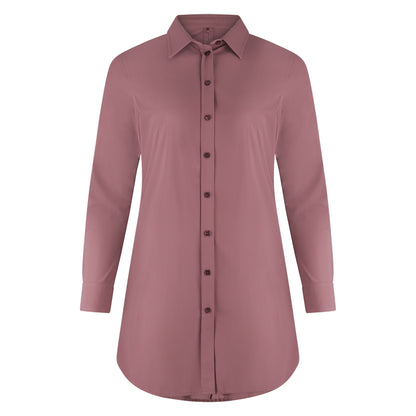 Blouse Long LS | Mauve
