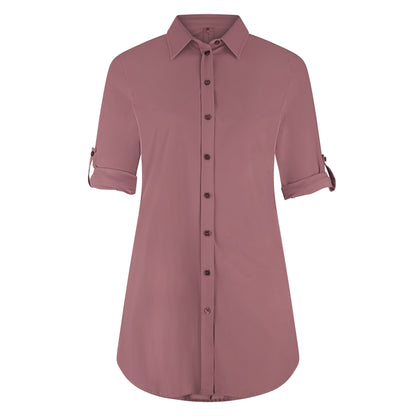 Blouse Long LS | Mauve