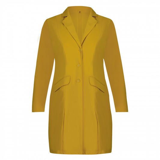 Jacket Long | Ocher Yellow