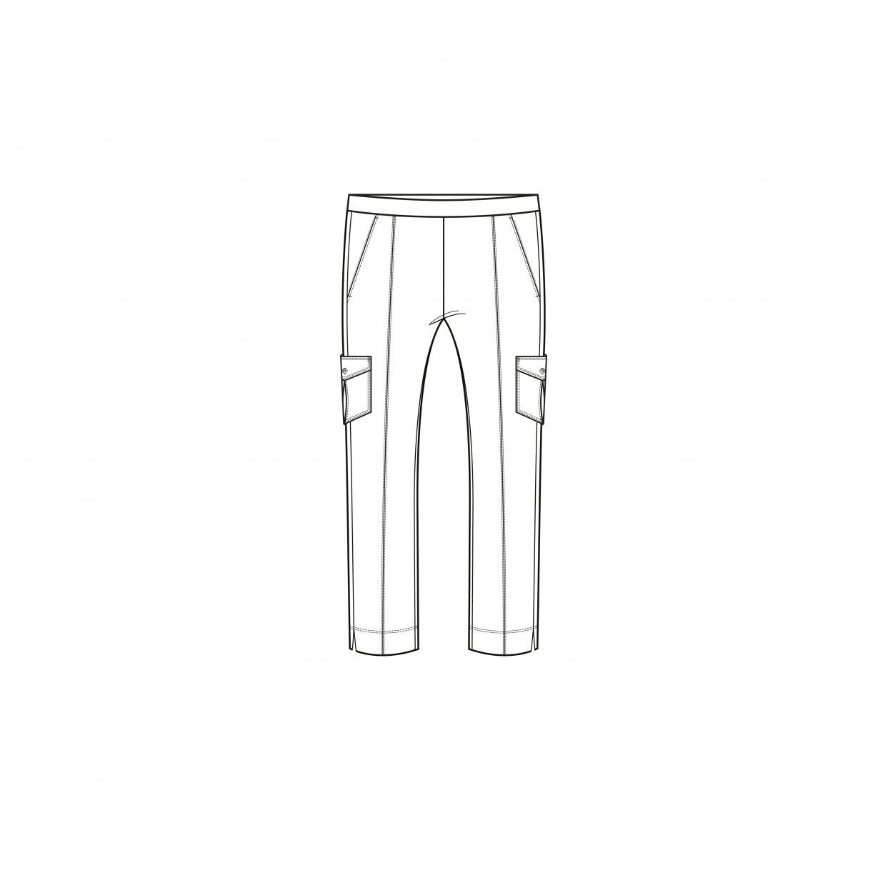 Pants 7/8-SFR | Black
