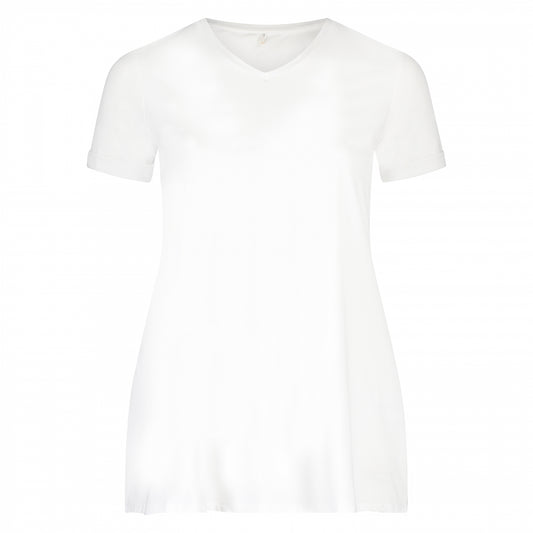 Tee V-Neck | White