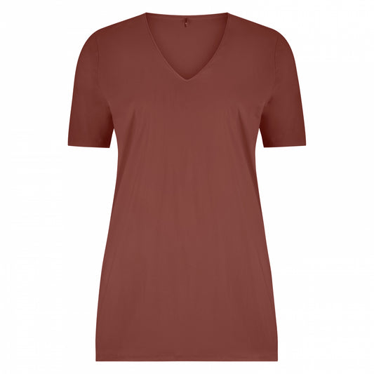 Tee V-Neck | Cacao