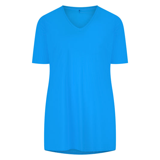 Tee V-Neck | Azur
