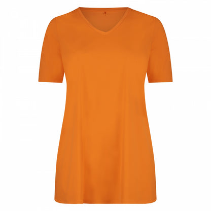 Tee V-Neck | Orange