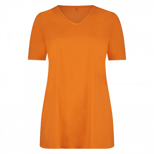 Tee V-Neck | Orange
