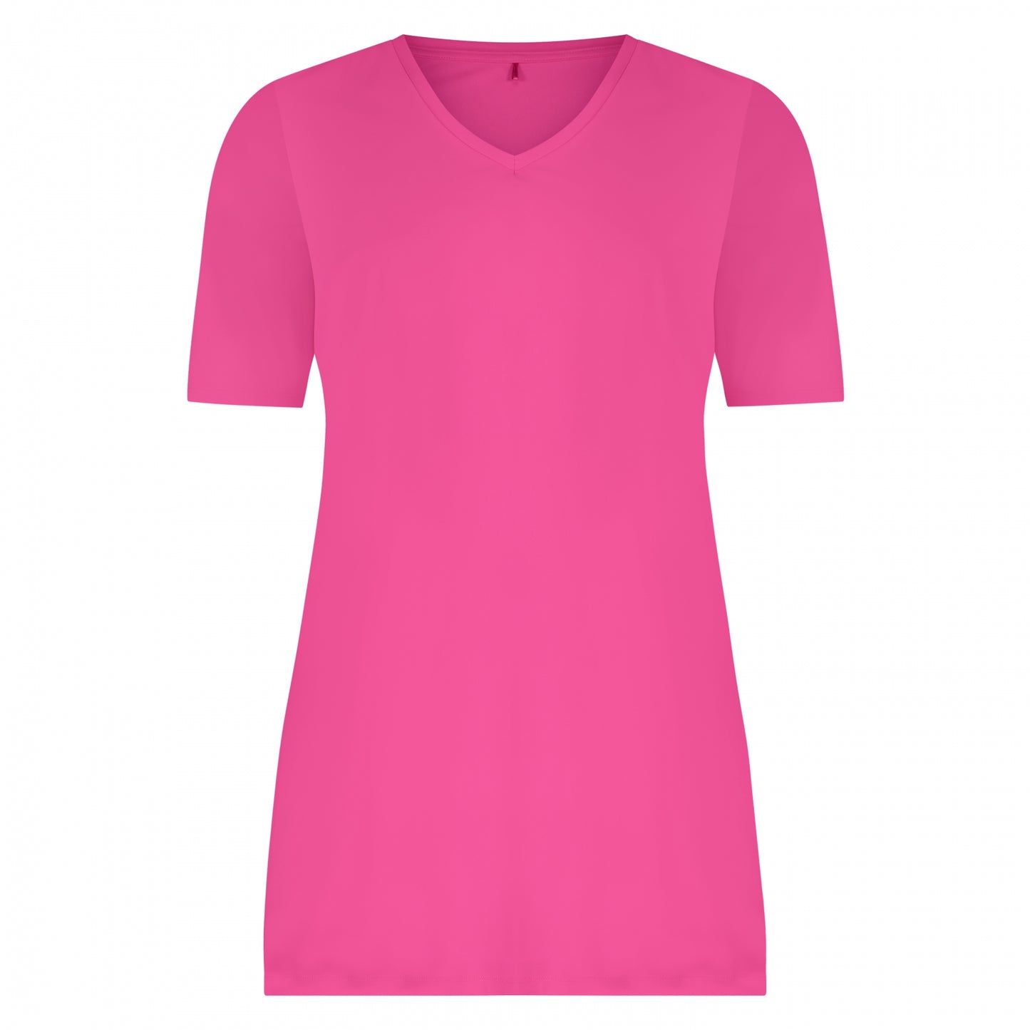 Tee V-Neck | Fuchsia