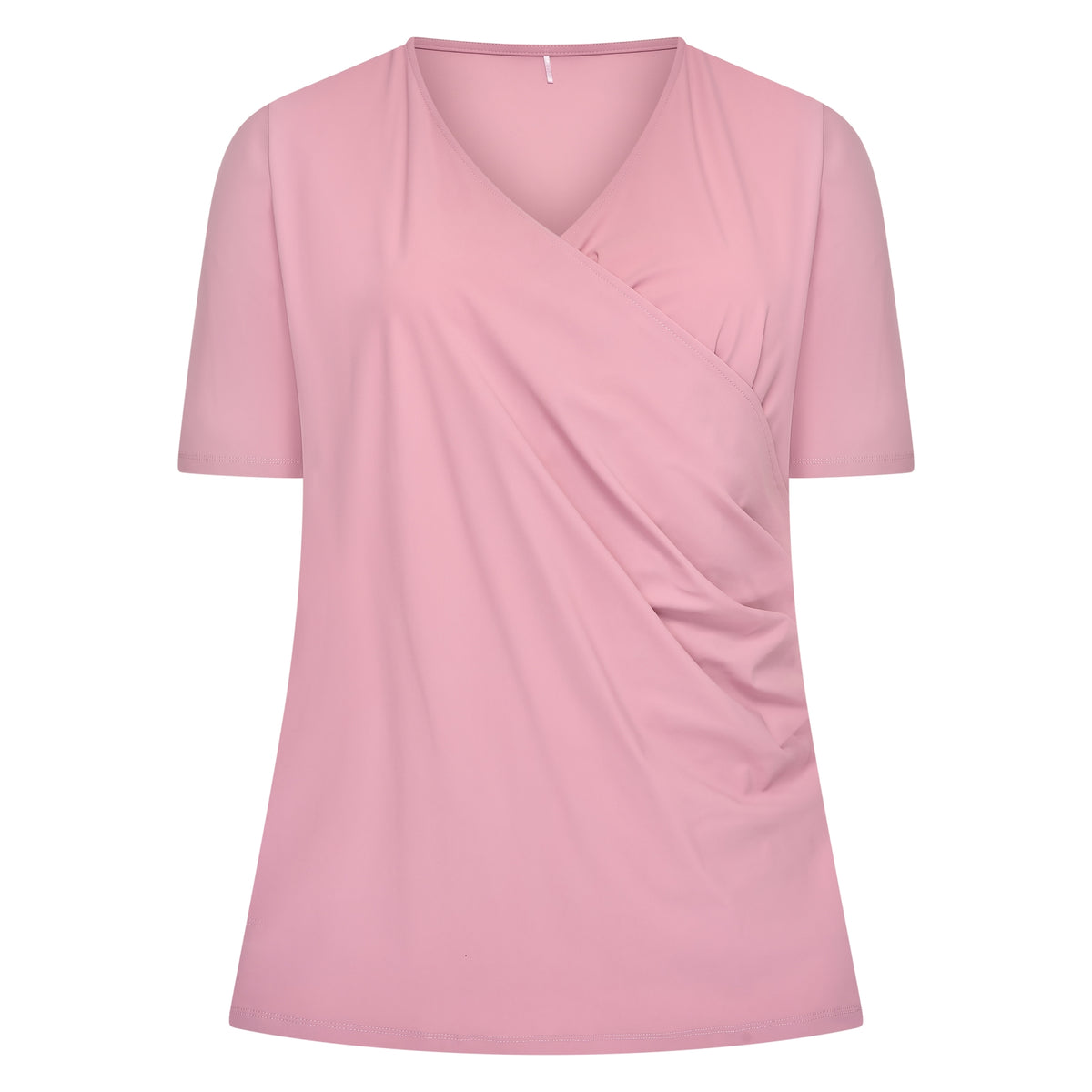 Wrap Top SS | Antique Pink