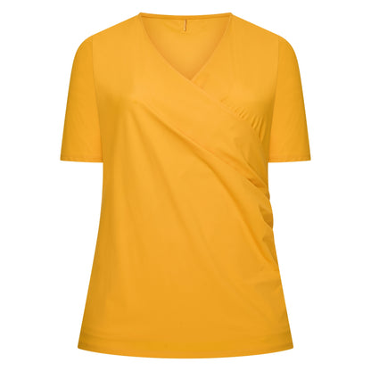 Wrap Top SS | Sunflower