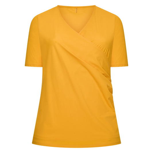 Wrap Top SS | Sunflower