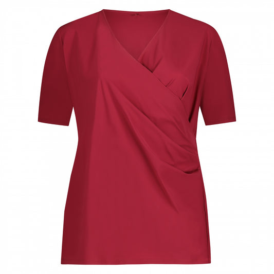 Wrap Top SS | Ruby Red