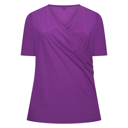 Wrap Top SS | Lavender