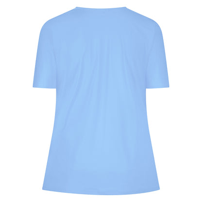 Wrap Top SS | Sky