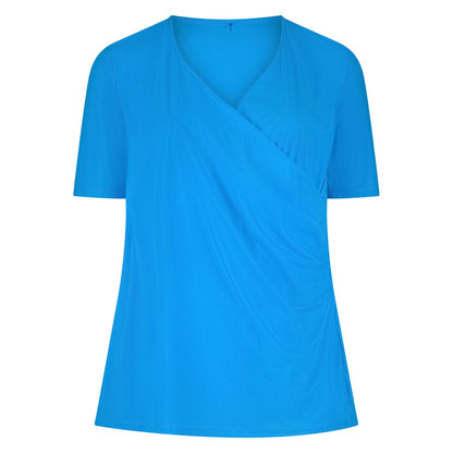 Wrap Top SS | Azur