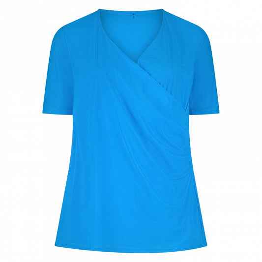 Wrap Top SS | Azur