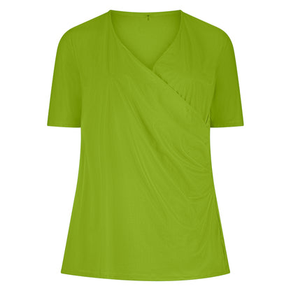 Wrap Top SS | Kiwi