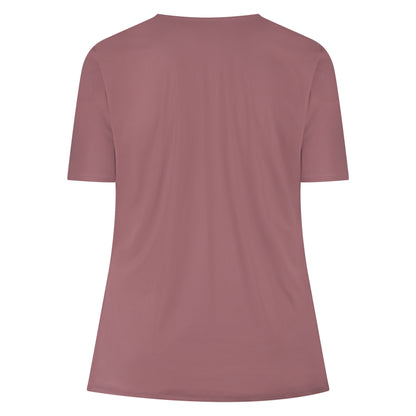 Wrap Top SS | Mauve