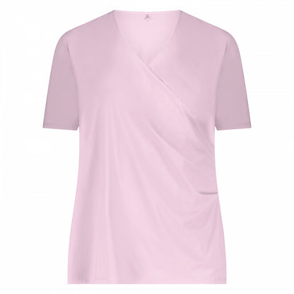 Wrap Top SS | Light Pink