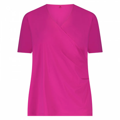 Wrap Top SS | Pink