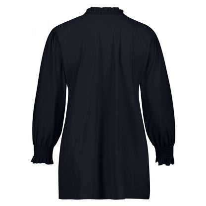 Smock Top LS | Navy