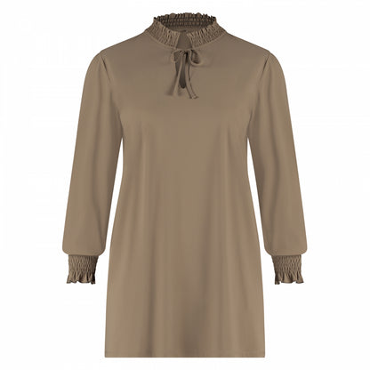 Smock Top LS | Mocca