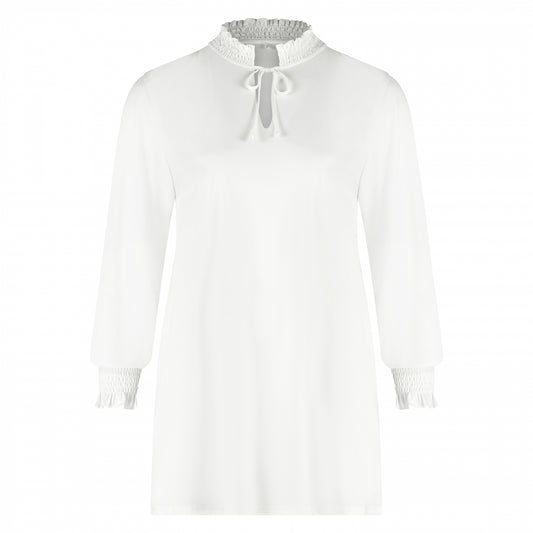 Smock Top LS | Off-White