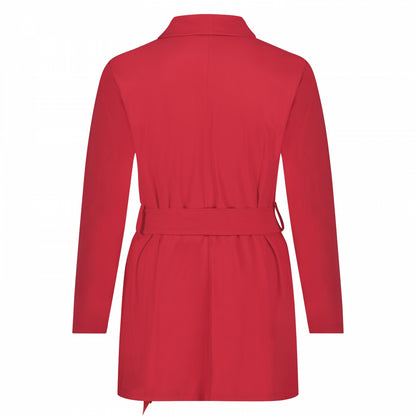 Wrap Jacket | Ruby Red