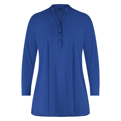 Mao Top LS | Blue Jeans