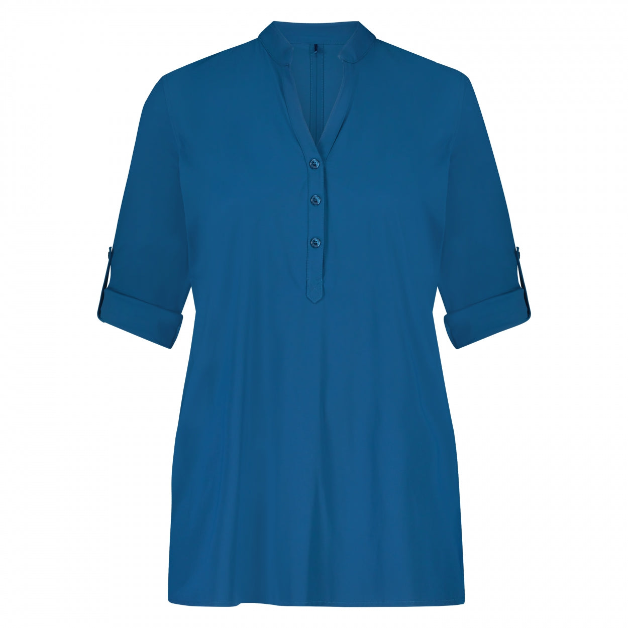 Mao Top LS | Indigo