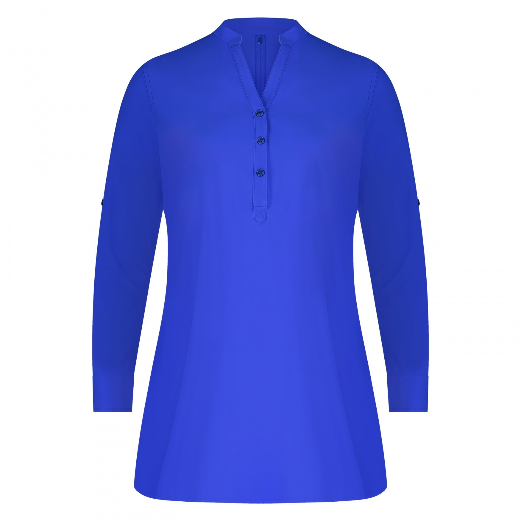 Mao Top LS | Royal Blue – plusbasics
