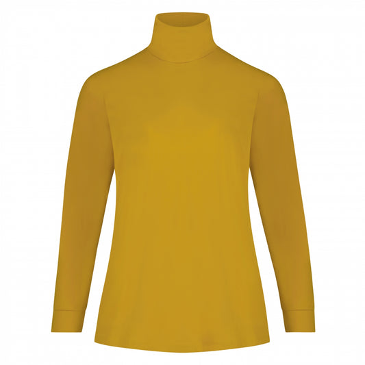 Turtle Neck | Ocher Yellow