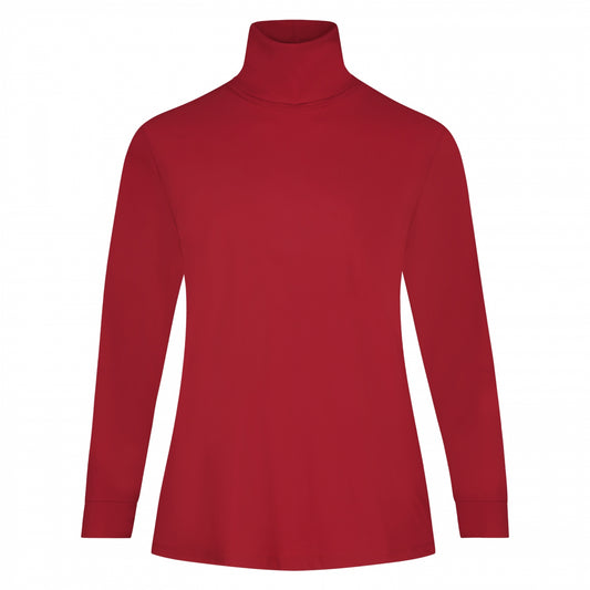 Turtle Neck | Ruby Red