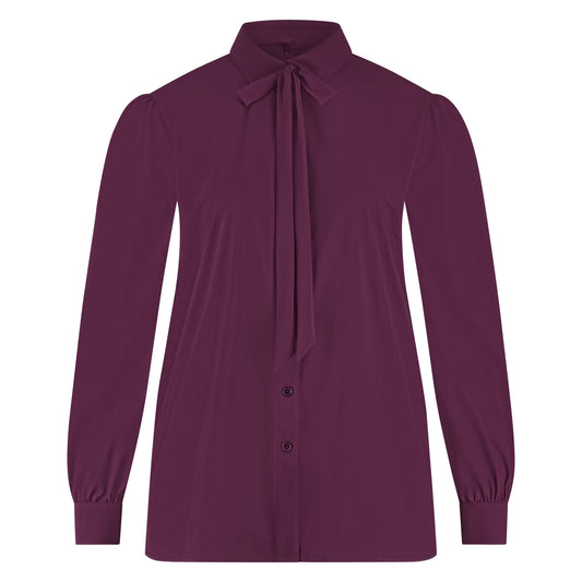 Shirt Puffed | Burgundy