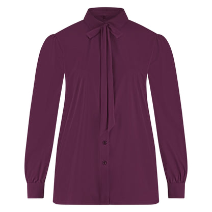 Shirt Puffed | Burgundy