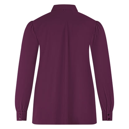 Shirt Puffed | Burgundy