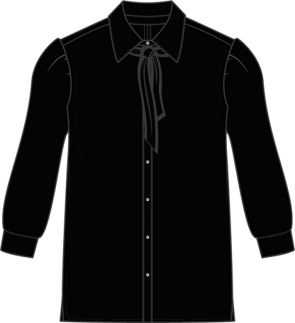 Shirt Puffed | Black