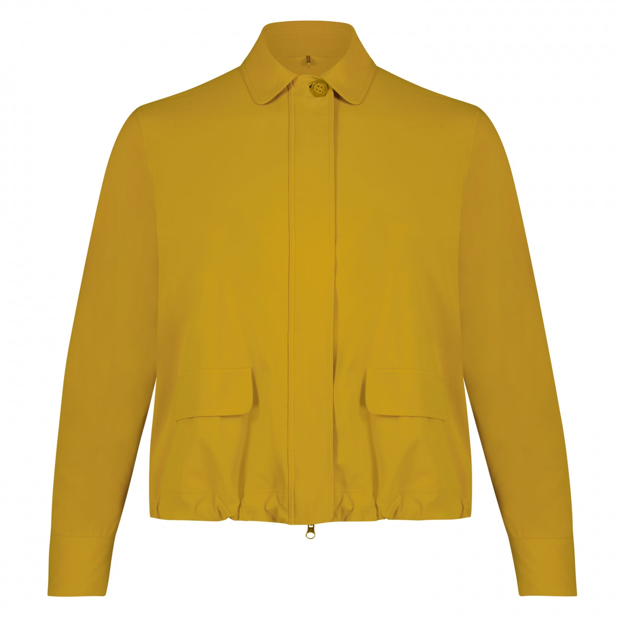 Cropped Jacket | Ocher Yellow