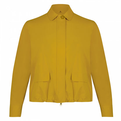 Cropped Jacket | Ocher Yellow