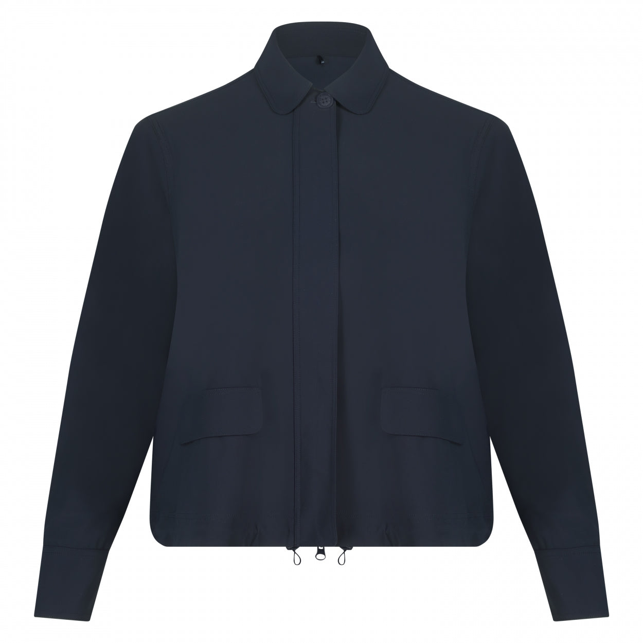 Cropped Jacket | Navy