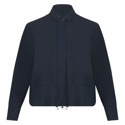 Cropped Jacket | Navy