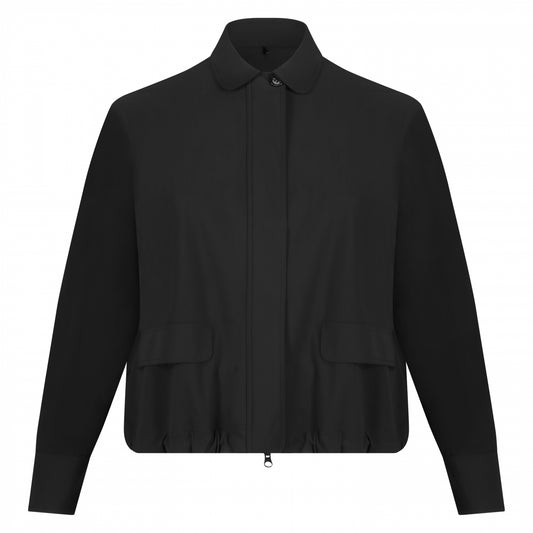 Cropped Jacket | Black