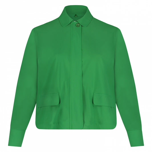 Cropped Jacket | Forest Green