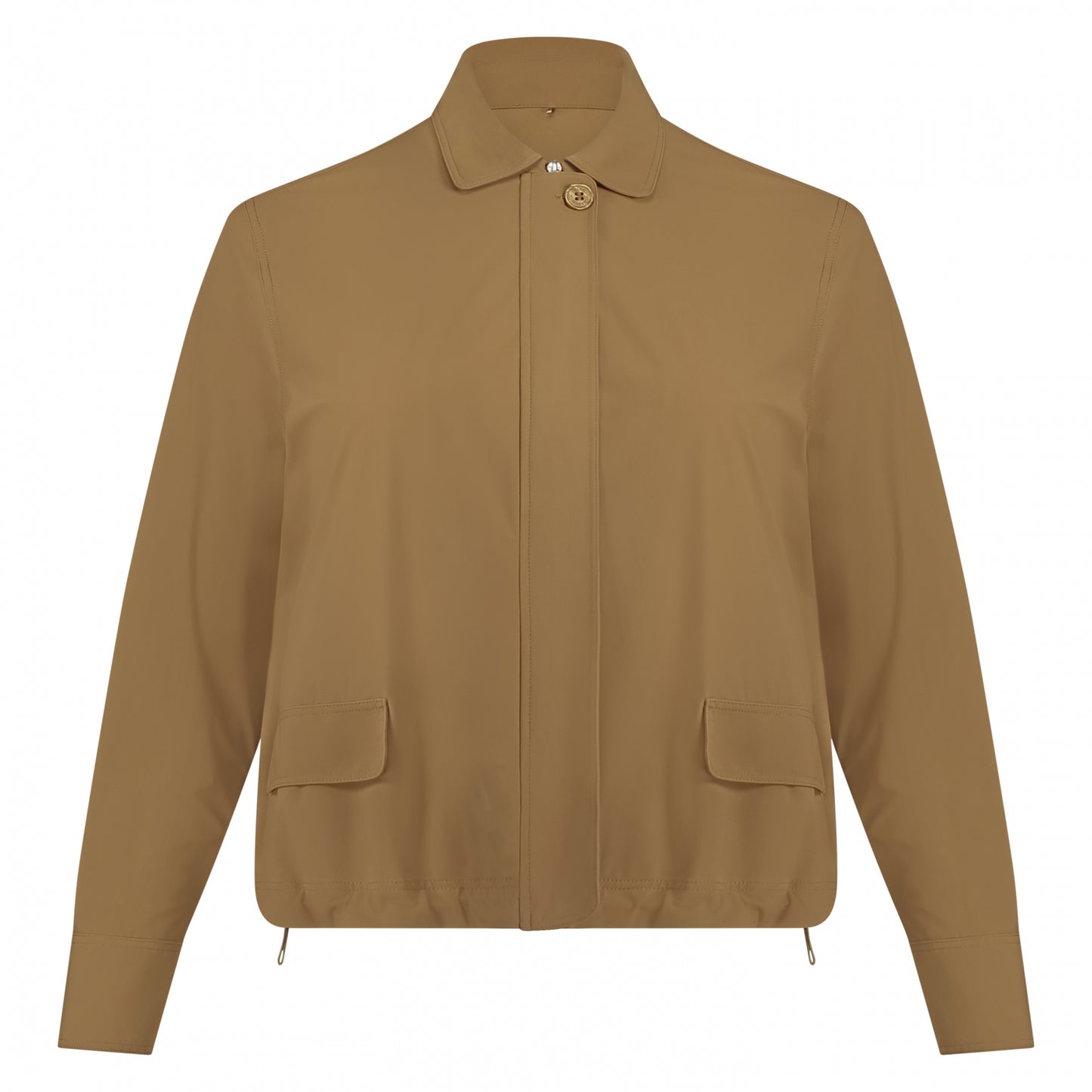 Cropped Jacket | Caramel